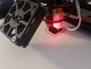 makergear m2 filiment guia bltouch auto cama de nivelamento do suporte 3d a impressora partes 3d print model - Mito3D