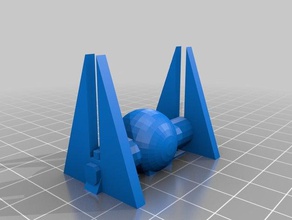 my attempt making tie interceptor 3d printing 3d print model - Mito3D