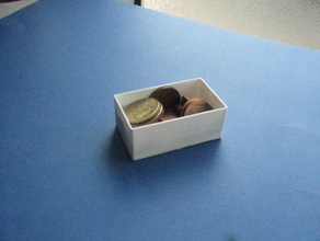 moedas do recipiente contentores 3d print model - Mito3D