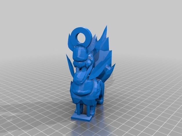 flareon eevee 3d impressão 3D print model - Mito3D