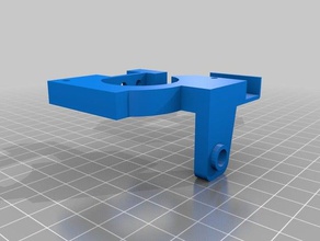 replicator 2 fan bracket feed tube holder 3d printer accessories 3d print model - Mito3D