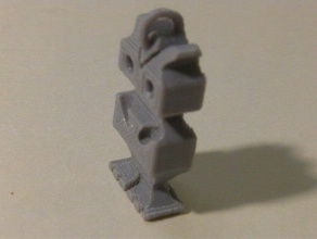 coruja tartaruga totem tipo de pingentes os acessórios colar charme 3d print model - Mito3D