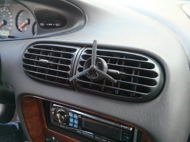 dashboard-propeller mechanisch ist - Spielzeug Klimaanlage Auto 3D print model - Mito3D