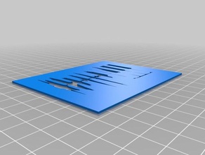 piano de pulso a arte as ferramentas personalizado 3d print model - Mito3D
