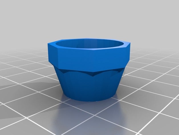 meine angepasste Taschenlampe Diffusor cap sport im freien 3D print model - Mito3D