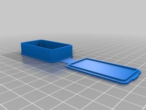 xbee caso rectagular recipientes personalizado 3d print model - Mito3D