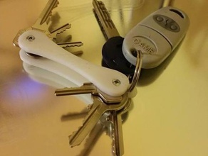 simple swiss keychain accessories 3d print model - Mito3D
