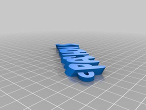 pachons organização personalizado 3d print model - Mito3D