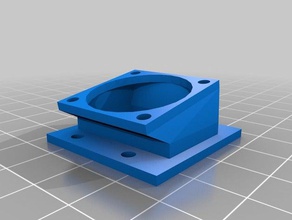 fabrikator mini z-asse ventola 3d la stampante accessori 3d print model - Mito3D