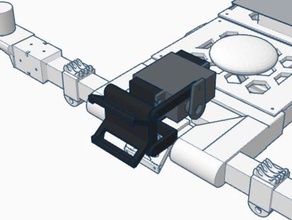 h-copter fpv cam inclinación de montaje rc los vehículos 3d print model - Mito3D