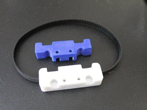 geeetech i3 pro dual extruder belt holder 3d printer parts 3d print model - Mito3D