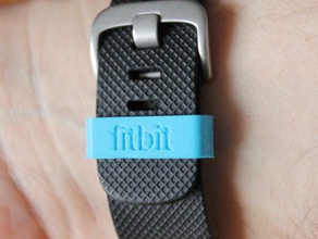 fitbit charge hr strap grip sport outdoors 3d print model - Mito3D