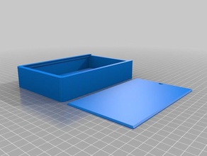 150x100x30 box containers customized 3d print model - Mito3D