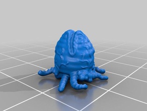 alien egg creatures 40k miniature 3d print model - Mito3D