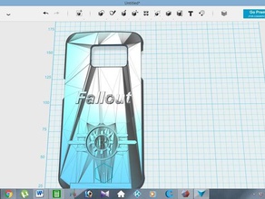samsung galaxy s6 edge fallout caso mobile telefono 3d print model - Mito3D