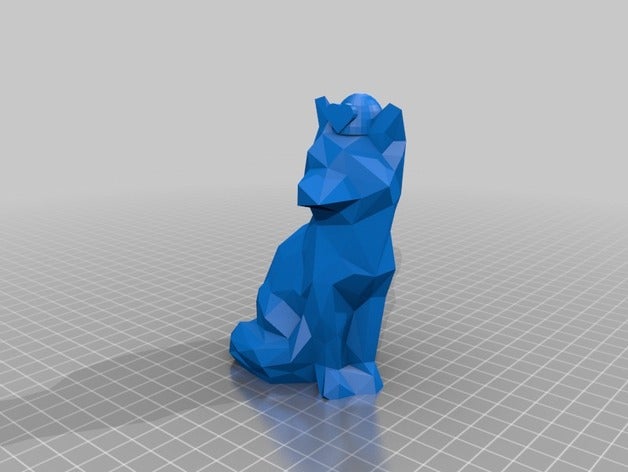 fox corazón sombrero 3d impresión 3D print model - Mito3D