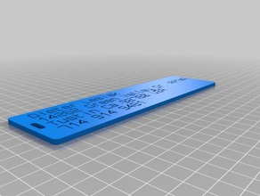 lugage etiqueta organización personalizado 3d print model - Mito3D