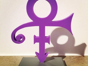 prince artist-logo Menschen 3d print model - Mito3D
