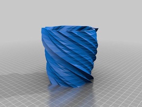 random cup organization parametric 3d print model - Mito3D