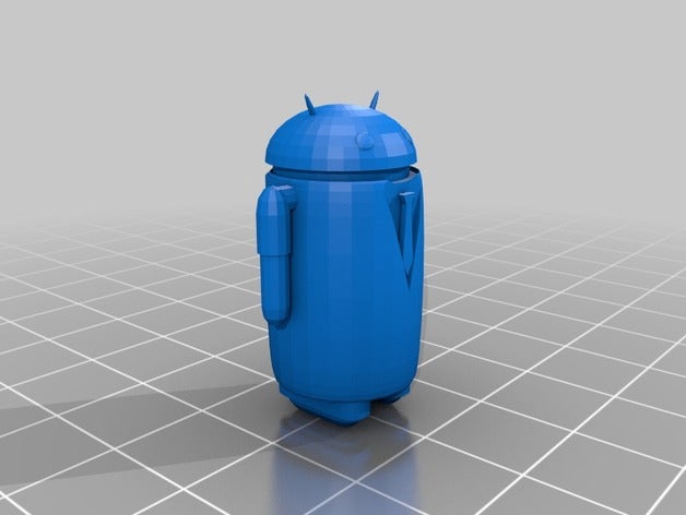 android businessman sculptures logo google 3D print model - Mito3D