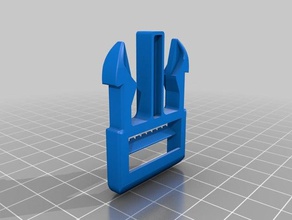 school bag clip male buckle parts 3d print model - Mito3D