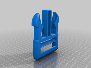 school bag clip male buckle fixed other makeprintable 3d print model - Mito3D