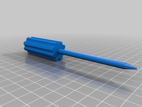 screwdriver star key tools 3d print model - Mito3D