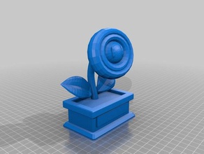 mario flor troféu outros 3d print model - Mito3D