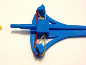 micro ballista remix mechanical toys bullets penny 3d print model - Mito3D