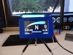 nextion ws2812b led arduino nano gabinete eletrônica 3d print model - Mito3D