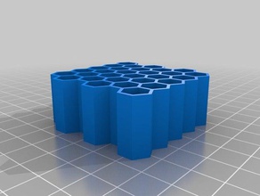 honeycomb 6x5 biology customized 3d print model - Mito3D