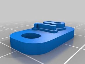 Schlüsselanhänger 18 angepasst 3d print model - Mito3D