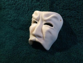 venezianische Maske durchsucht Replikate 3d print model - Mito3D