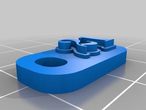 llavero 21 llaveros personalizado 3d print model - Mito3D