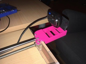 sunhokey prusa i3 microsoft lifecam 3000 holder 3d printer accessories 3d print model - Mito3D