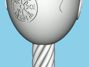 a copa cerimonial odinista v1 beta decoração 3d print model - Mito3D