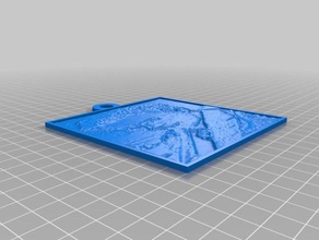 heisenburg lithopane 2d a arte personalizado 3d print model - Mito3D