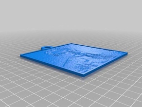 niels bohr lithopane 2d a arte personalizado 3d print model - Mito3D
