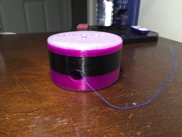 diy carrete de alambre cuadro lindo fácil la electrónica alojamiento filamento bobina simple soldadura cola subproceso herramientas útil taller 3D print model - Mito3D