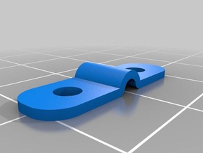 suporte do cabo 3d impressão 3d print model - Mito3D
