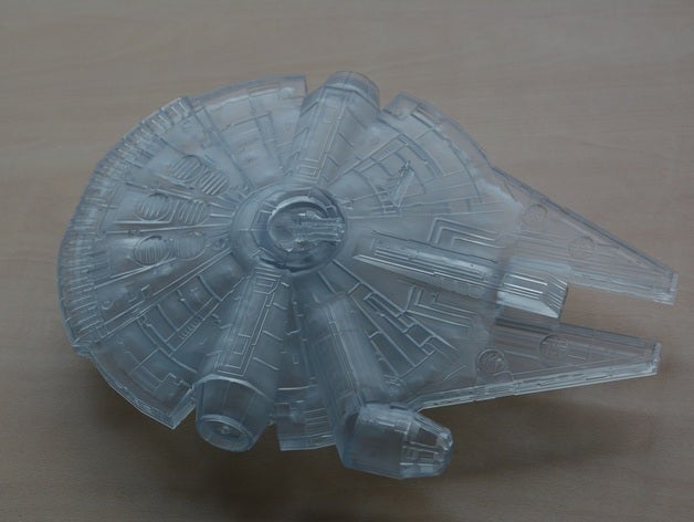 millennium falcon scans replicas 3D print model - Mito3D