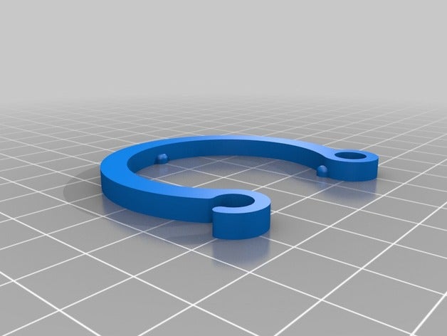 kordon klip festool d36mm hortum parçalar kablo klipsi güç kablosu 3D print model - Mito3D
