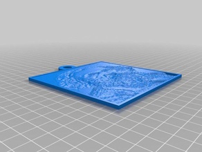mendeleev lithopane 2d a arte personalizado 3d print model - Mito3D
