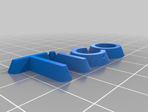 tico piramit metni heykeller özelleştirilmiş 3d print model - Mito3D