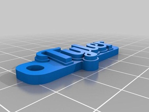 andrew Anahtarlık özelleştirilmiş 3d print model - Mito3D
