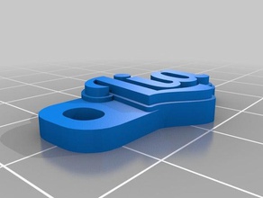 lia Schlüsselanhänger angepasst 3d print model - Mito3D
