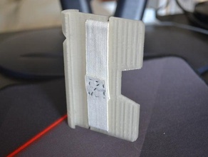 slim card holder accessories 3d print model - Mito3D