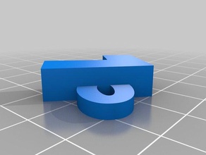 lstl Schlüsselanhänger angepasst 3d print model - Mito3D