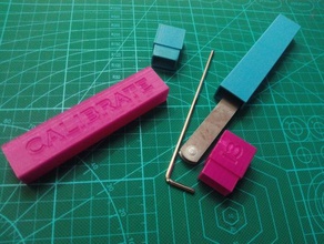 Kalibrierung-tool-box 3d Drucker - Zubehör Inbus-Schlüssel Kalibrieren Manometer Drucker-Kalibrierung prusa i3 hephestos 3d print model - Mito3D
