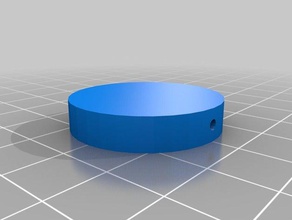 round bead lengthwise hole accessories 3d print model - Mito3D